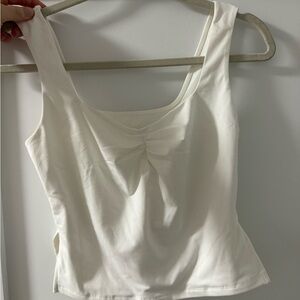 Elegant White Sleeveless Top